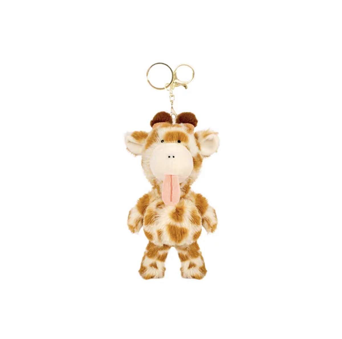 "Duoai Genuine original giraffe plush pendant, cute bag, keychain as a birthday gift for friends and family. Specification image