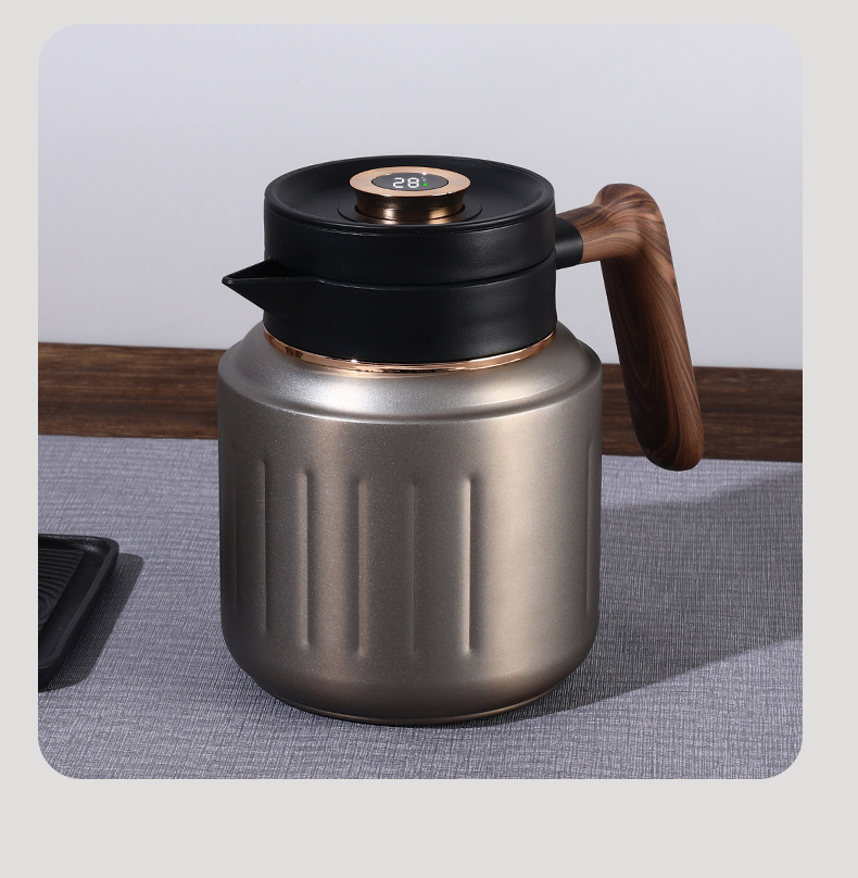 Nueva tetera de acero inoxidable de gran capacidad hogar 316 calentador de agua caliente viejo té blanco chenpi puer tetera de té pic 19