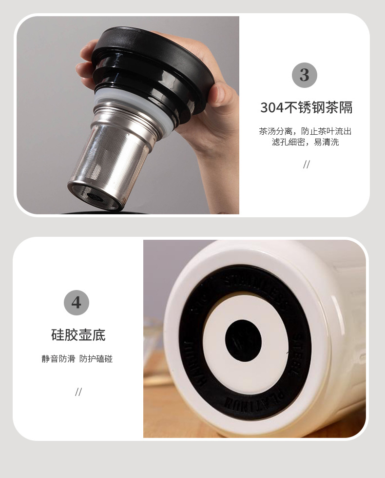 Nueva tetera de acero inoxidable de gran capacidad hogar 316 calentador de agua caliente viejo té blanco chenpi puer tetera de té pic 21