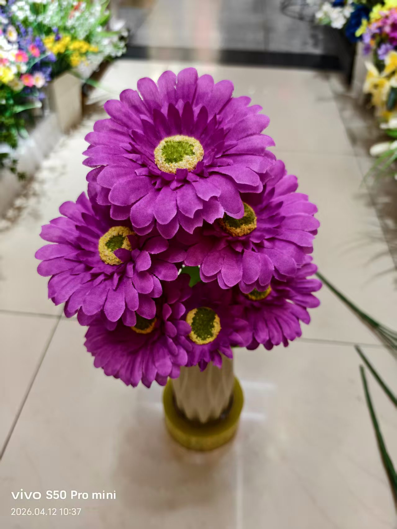 仿真花/仿真花女2022森系/毛线手工花/夏威夷花环/假花白底实物图