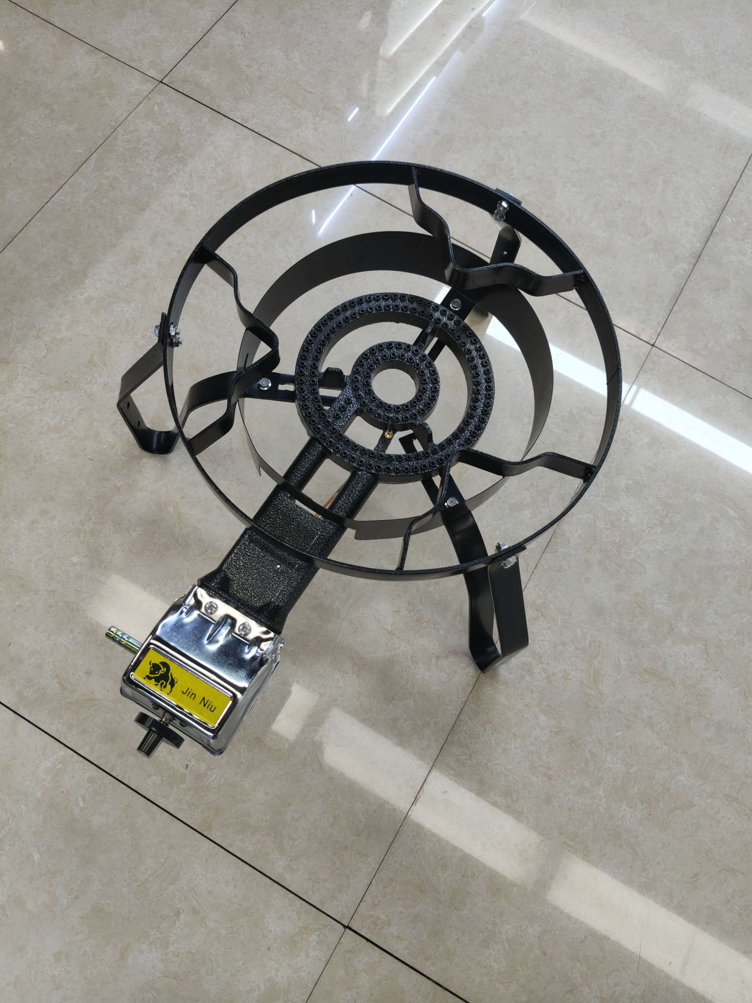 Commercial high-pressure soup bucket, high-heat cooked food, braised meat, steamed rice, natural gas soup stove, liquefied gas stove, low-stand gas stove, gas stove detail image 2