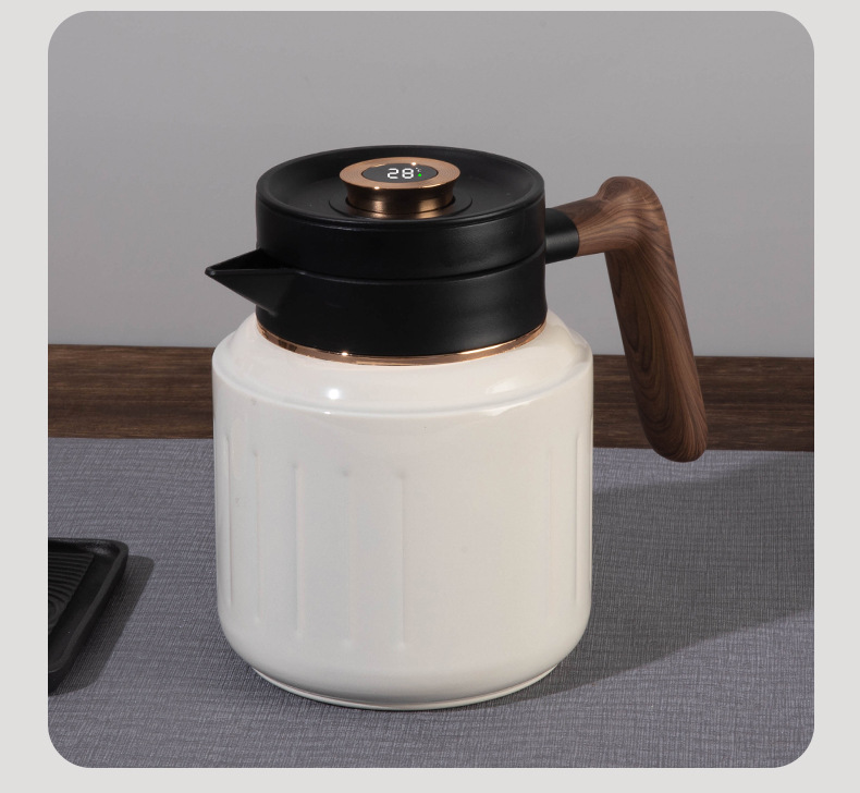 Nueva tetera de acero inoxidable de gran capacidad hogar 316 calentador de agua caliente viejo té blanco chenpi puer tetera de té pic 17