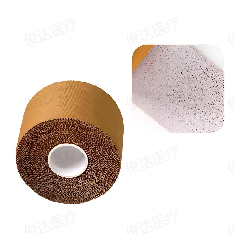 Skin color zinc oxide patch, finger and wrist fixation, calf ankle guard, artificial cotton sports tape, wrist guard, outdoor bandage, 2.5cm*13.7m Specification image