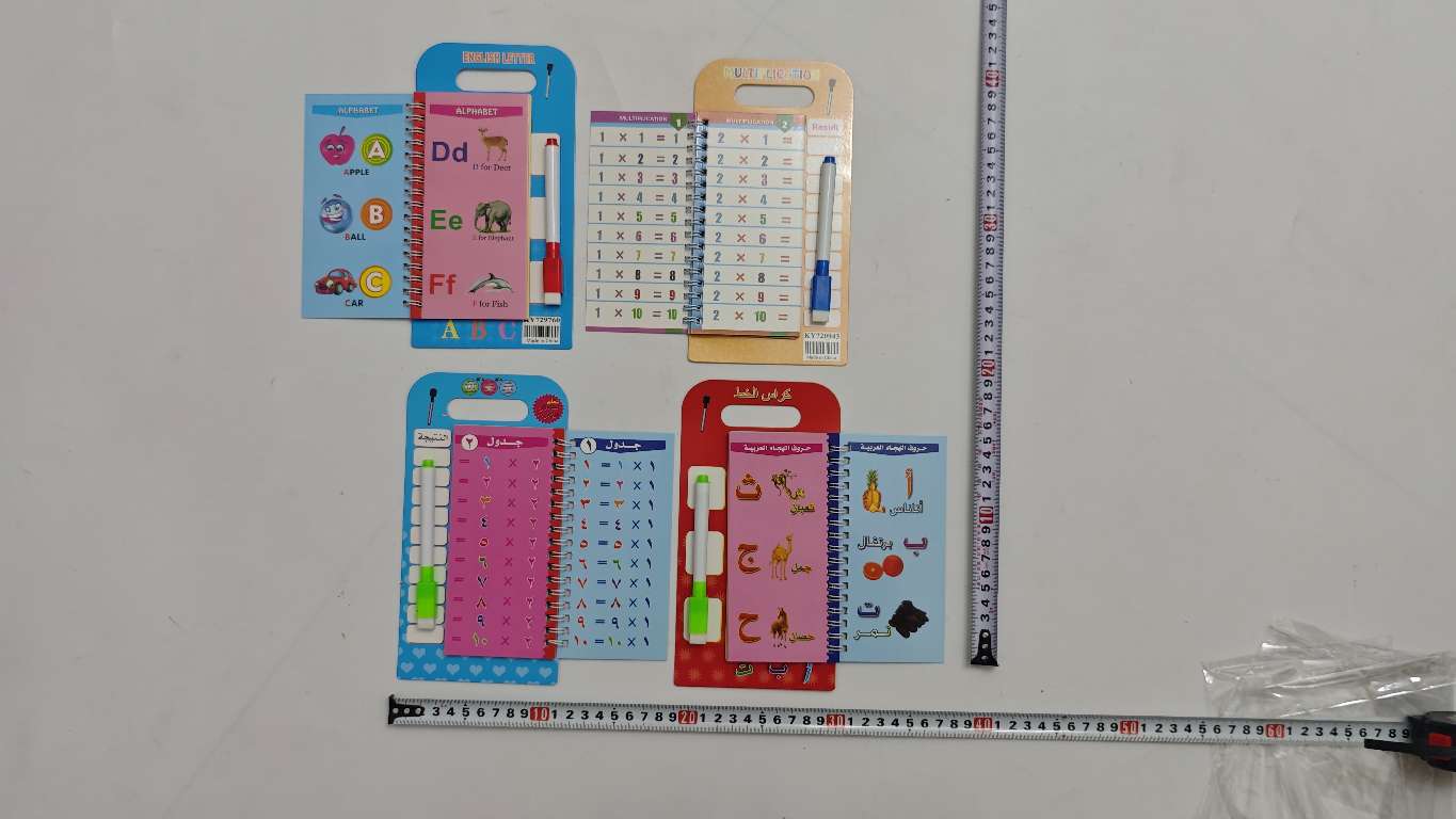 ألواح محمولة باليد لمحو الأمية Specification image