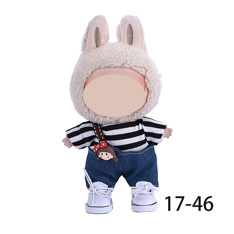 17cm plush toys and other clothes can be worn and changed details Picture