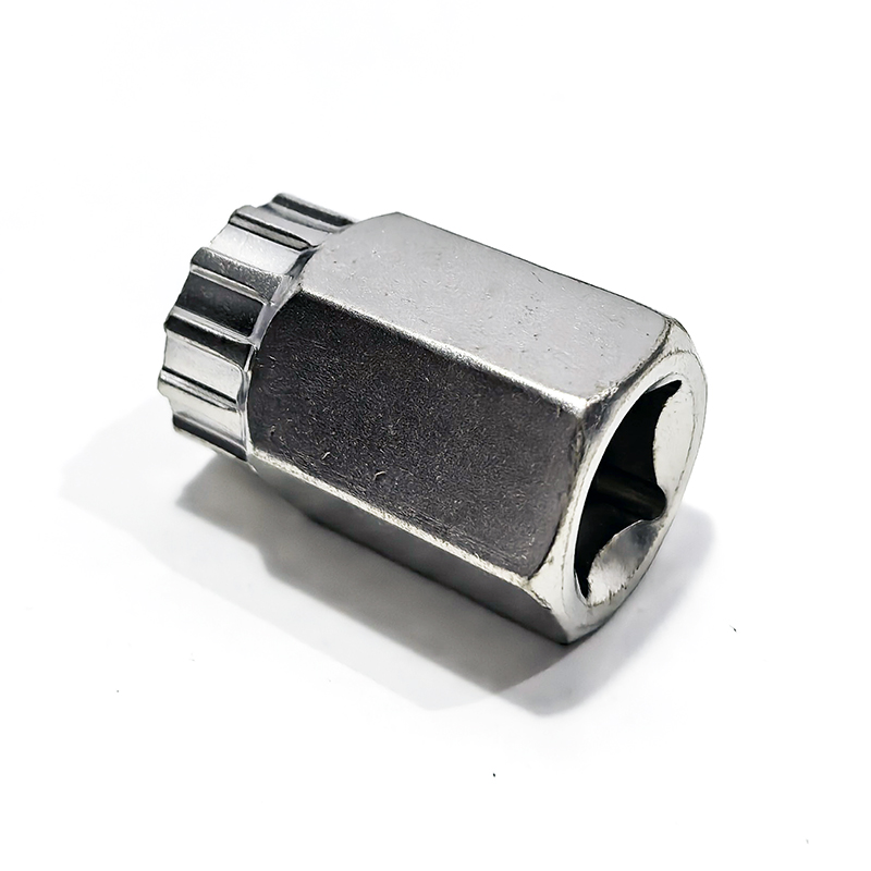 250618 medium-sized sleeve fixed flight bicycle middle sleeve middle shaft tool, mountain bike middle shaft disassembly tool, middle shaft sleeve, cassette flywheel sleeve, square hole middle shaft maintenance, disassembly and installation tool details Picture