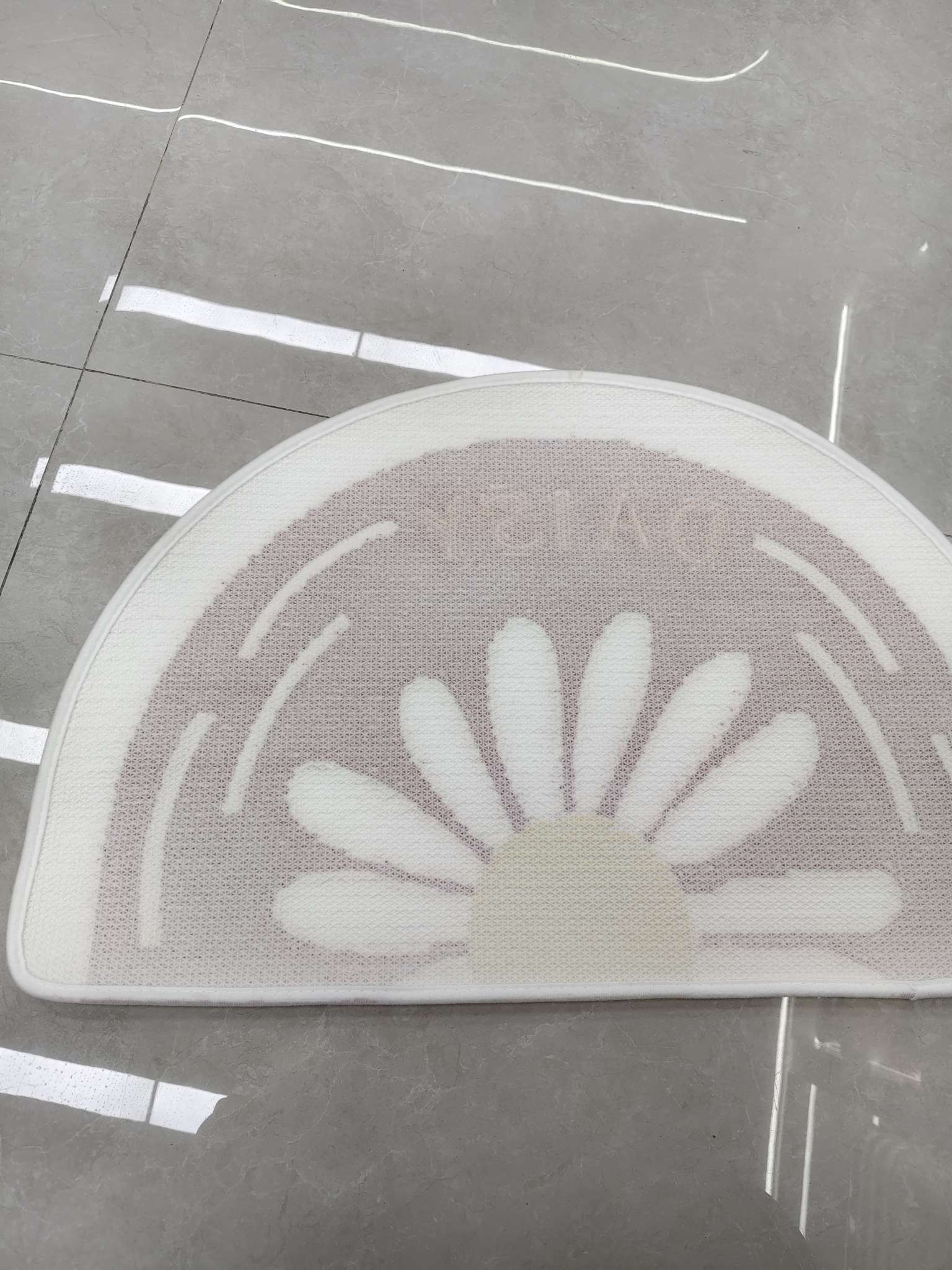 半圆形地垫小清新浴室地垫吸水卫生间家用防滑脚垫入户耐脏门口卧室地毯详情图8