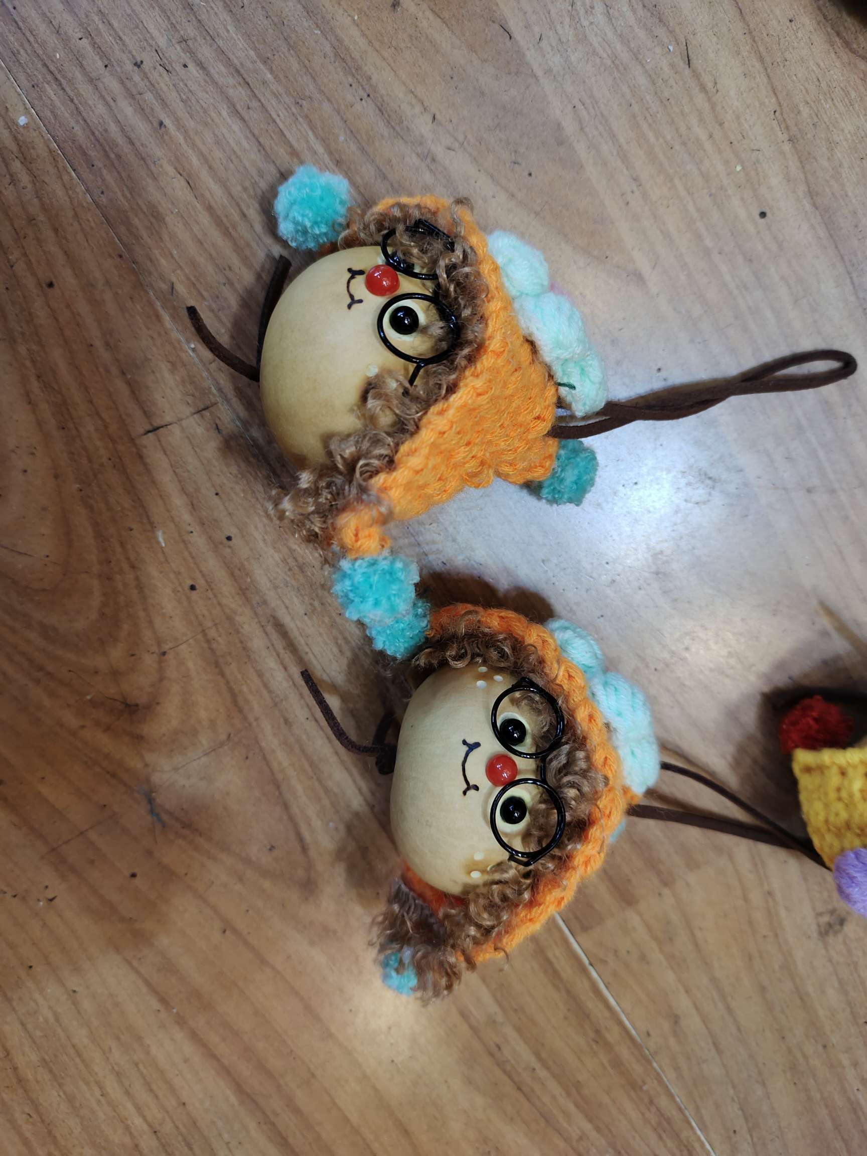 Natural small gourds, hand-woven pendant Specification image