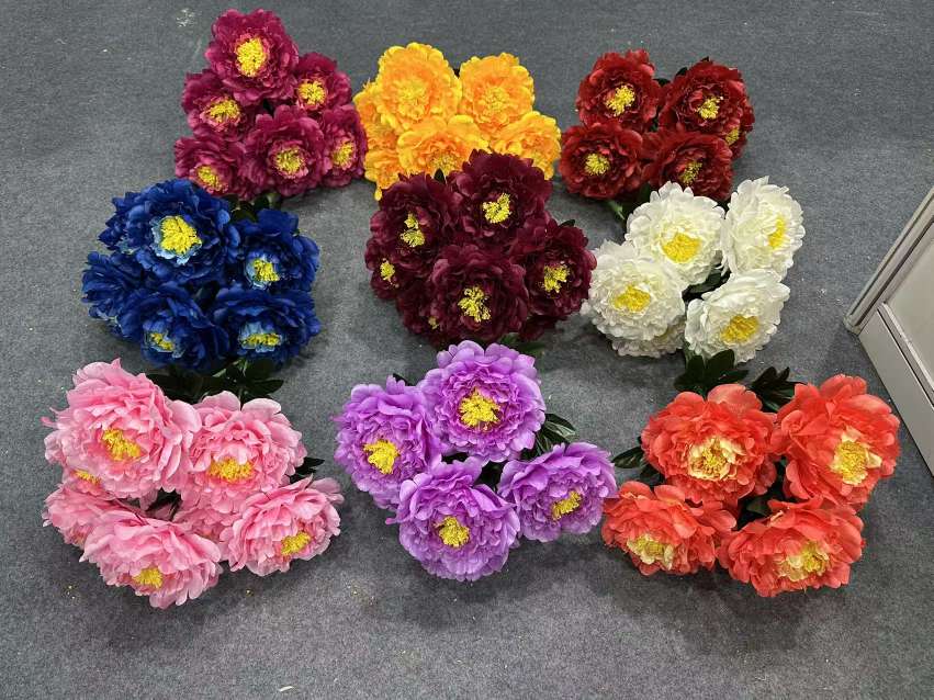 Artificial petal handicrafts, gifts, woolen sunflowers, decorative flowers, artificial flowers, 180g