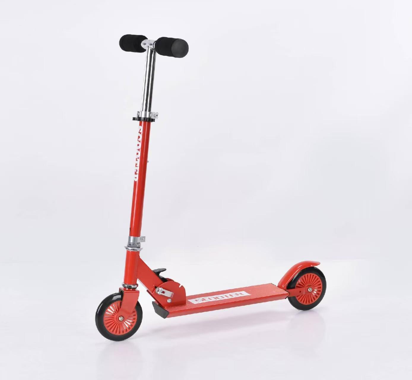 Red electric scooter, main body, adult electric scooter, skateboard