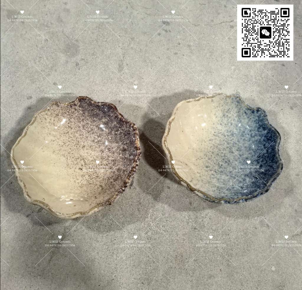 Limei Ceramics' Japanese-style kiln transformation often uses household vinegar plates and fruit plates. The retro and aged style is elegant and grand. The hand-painted decoration is lively, simple and elegant, stable and full of style. Factory direct sales Item Picture