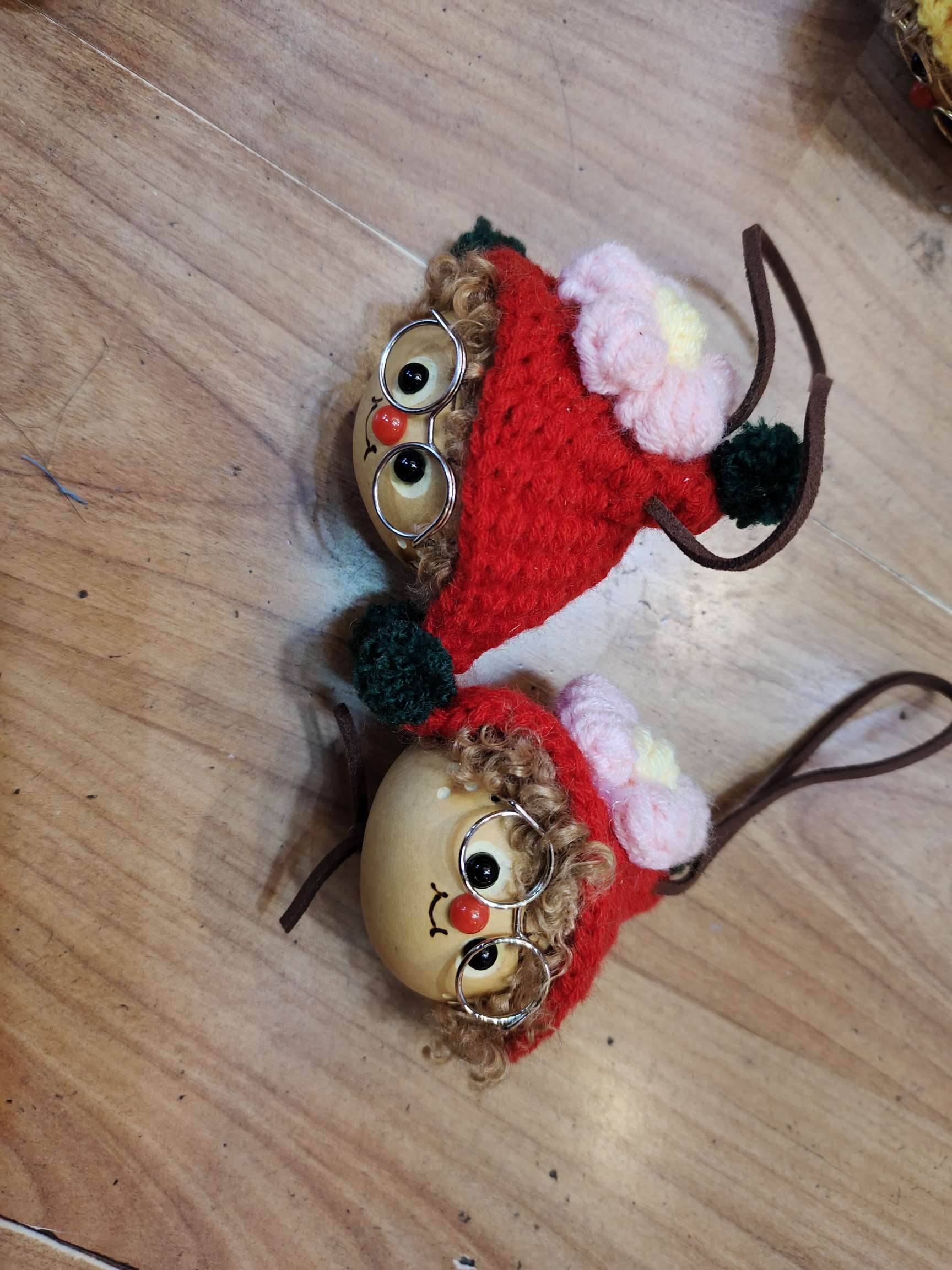 Natural small gourds, hand-woven pendant details Picture