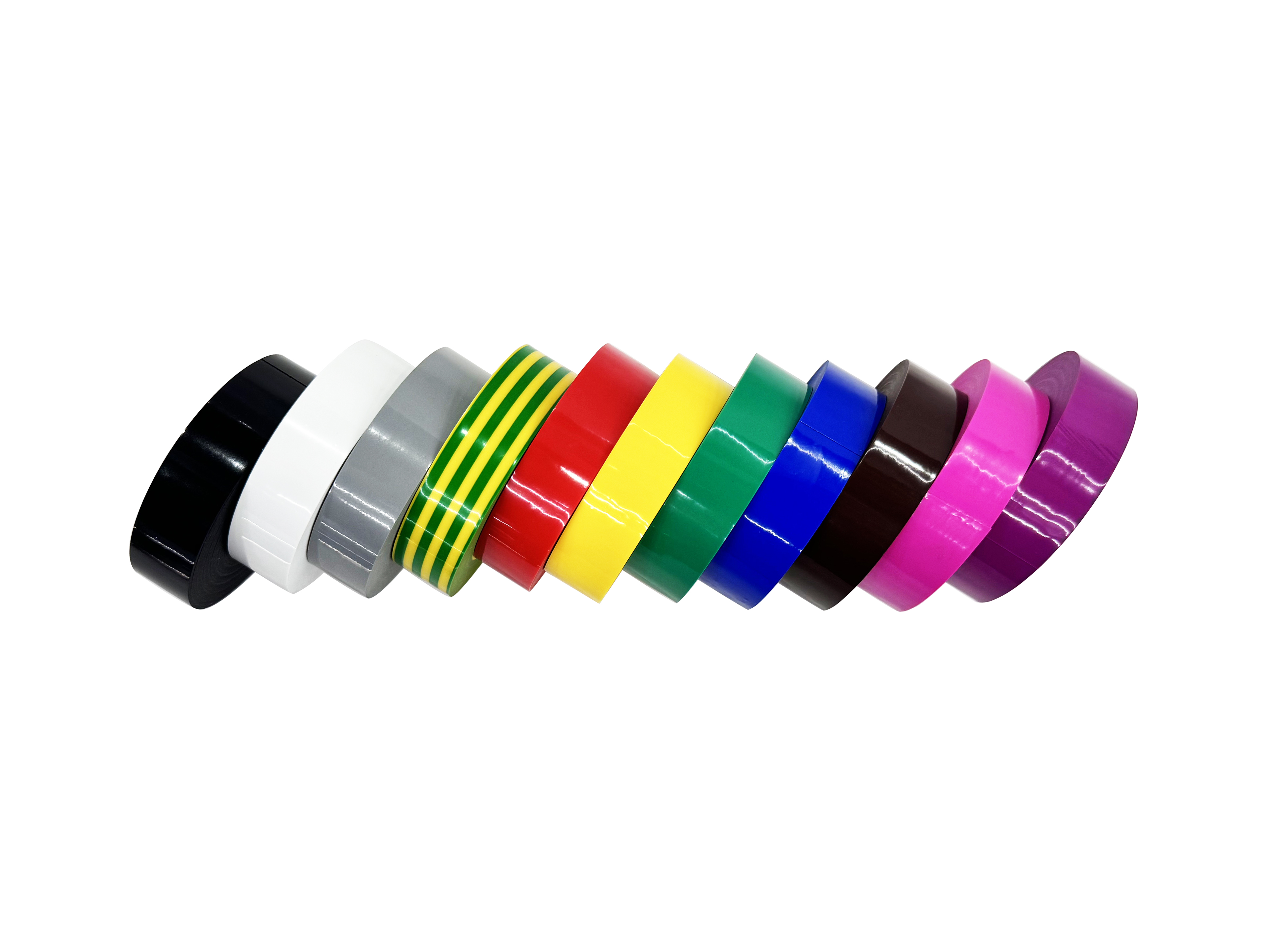 The main body of the tape roll is an electrical insulating tape for electrical use Specification image