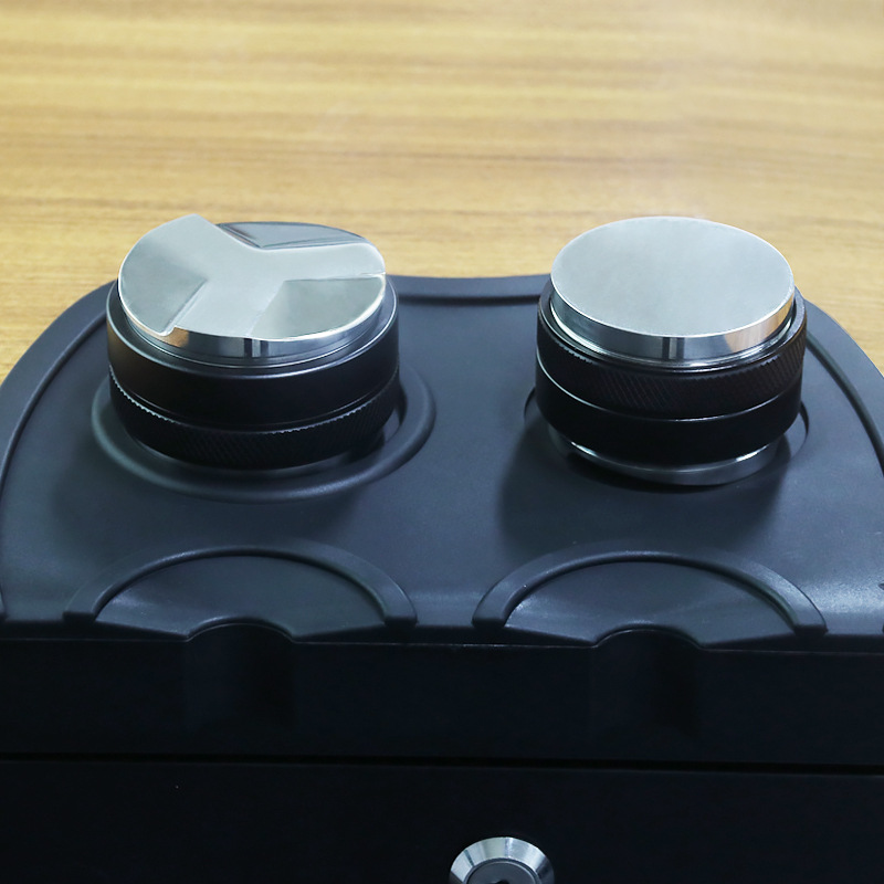 Coffee handle double-head powder dispenser 51mm / 53mm/58mm coffee machine accessories coffee machine powder press detail image 3