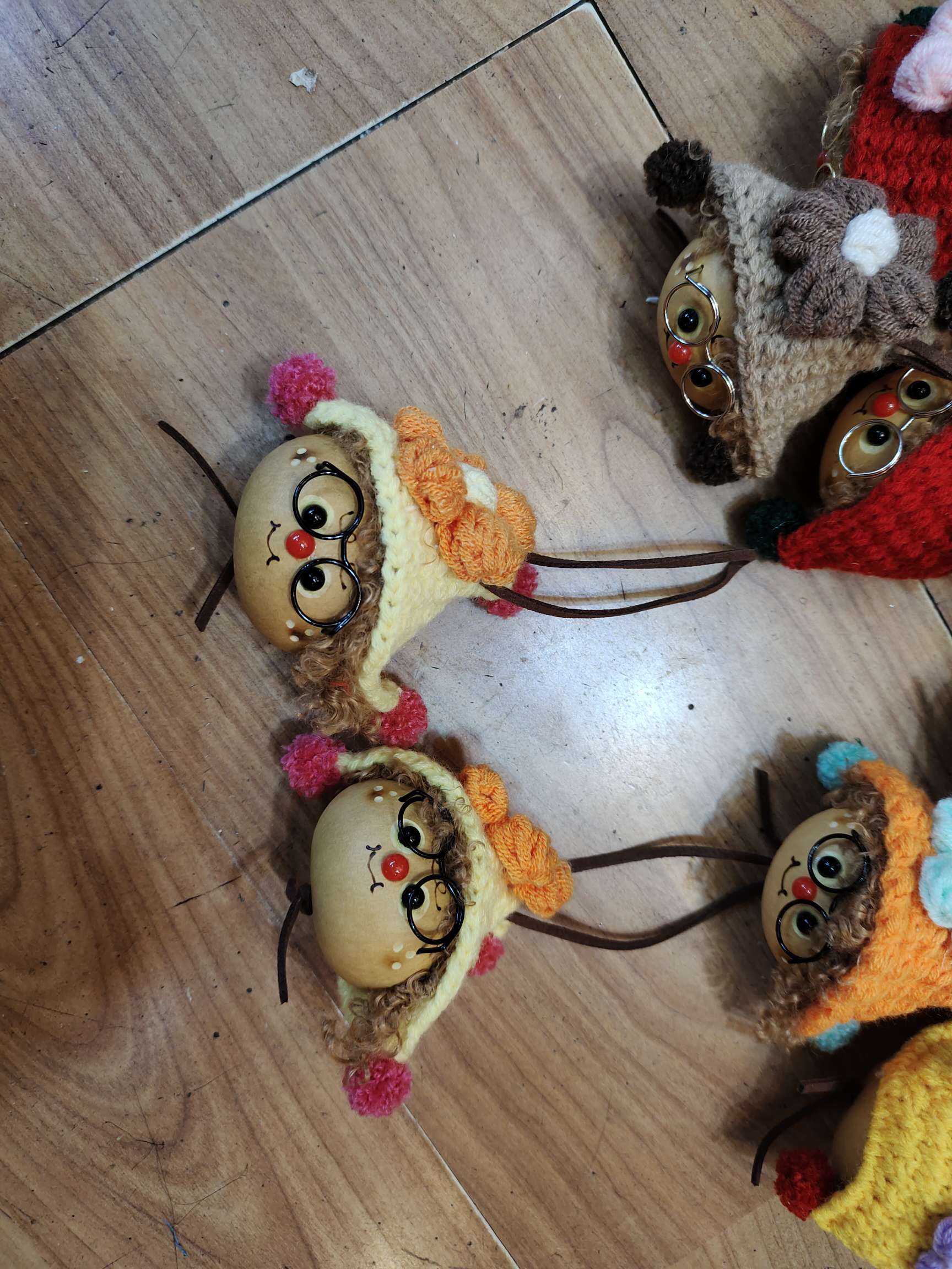 Natural small gourds, hand-woven pendant Item Picture