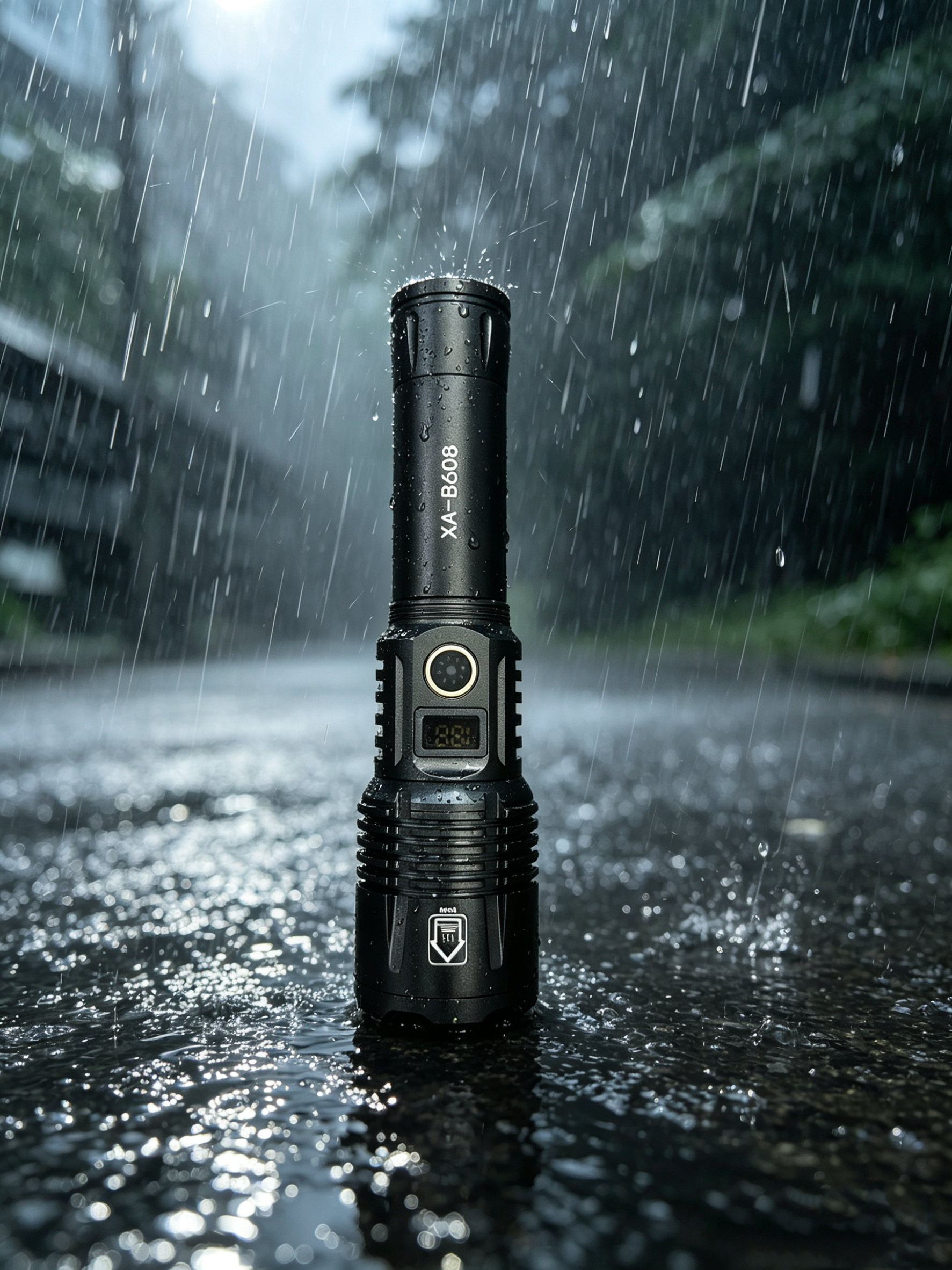 Xingao Light High-intensity long-range Flashlight Outdoor Camping long-lasting rechargeable waterproof portable flashlight Model XA-B608 Specification image