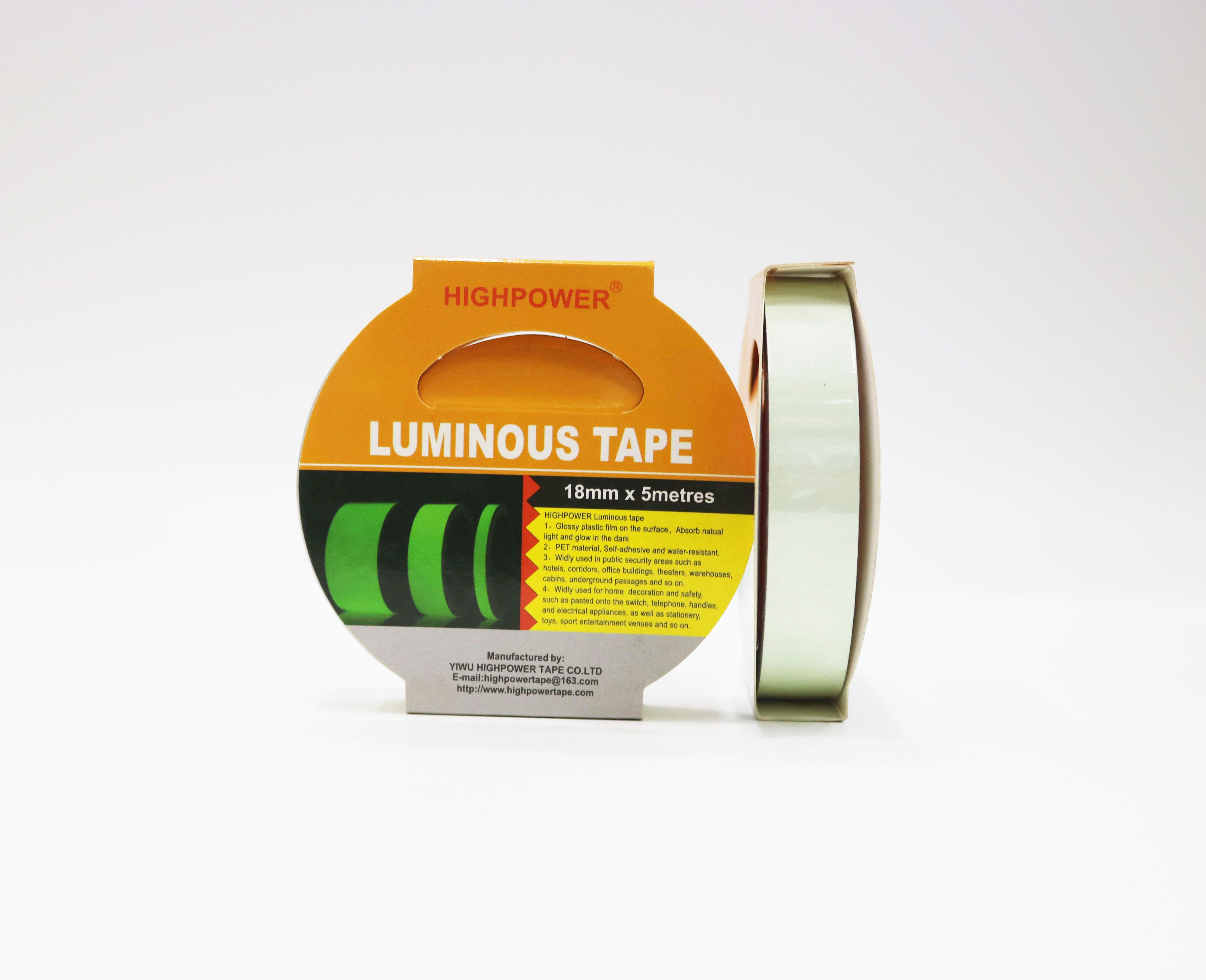 LUMINOUS TAPE: Luminous tape, long-lasting and durable