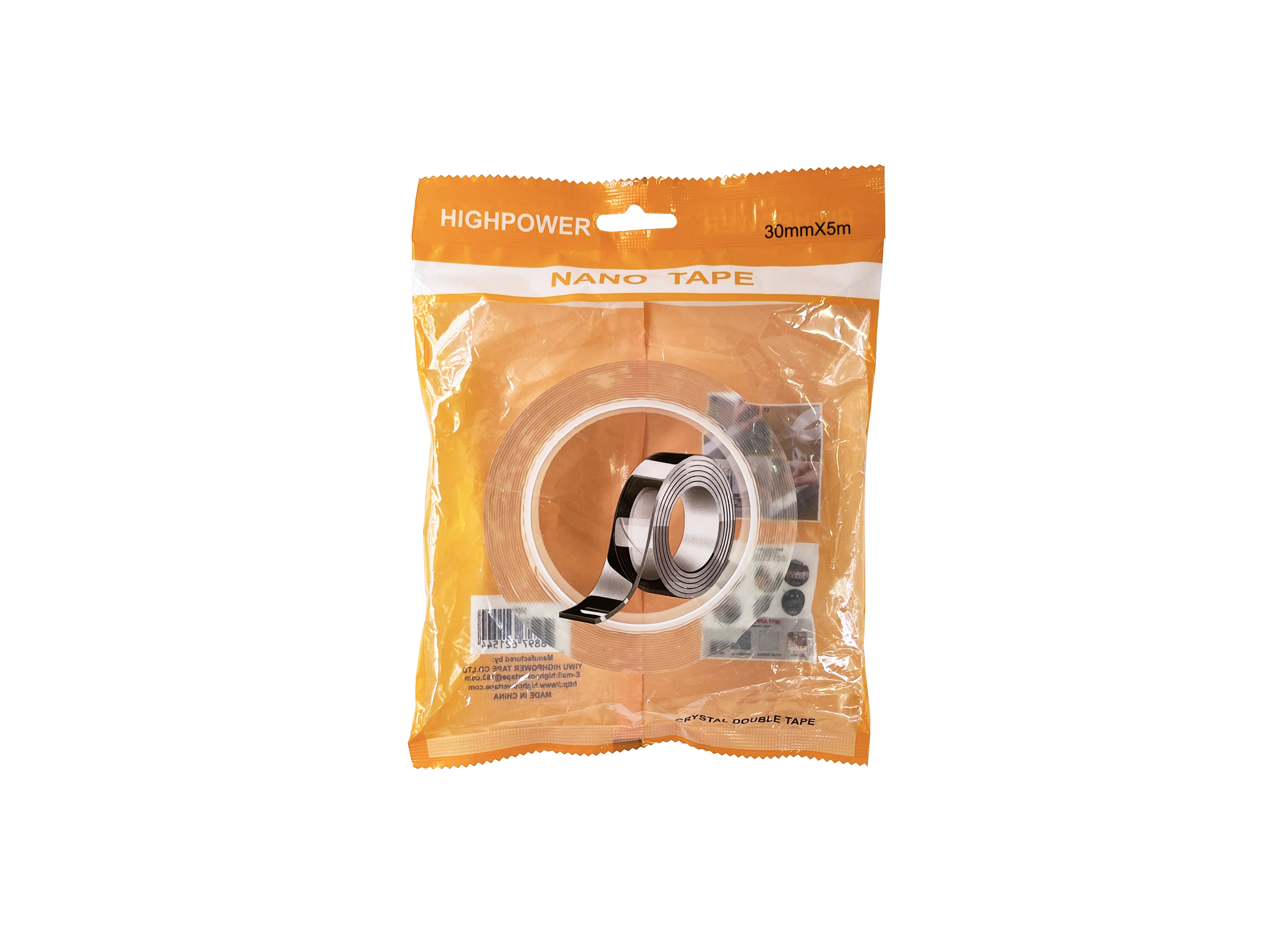 Nano tape waterproof back adhesive transparent tape Application Scenario