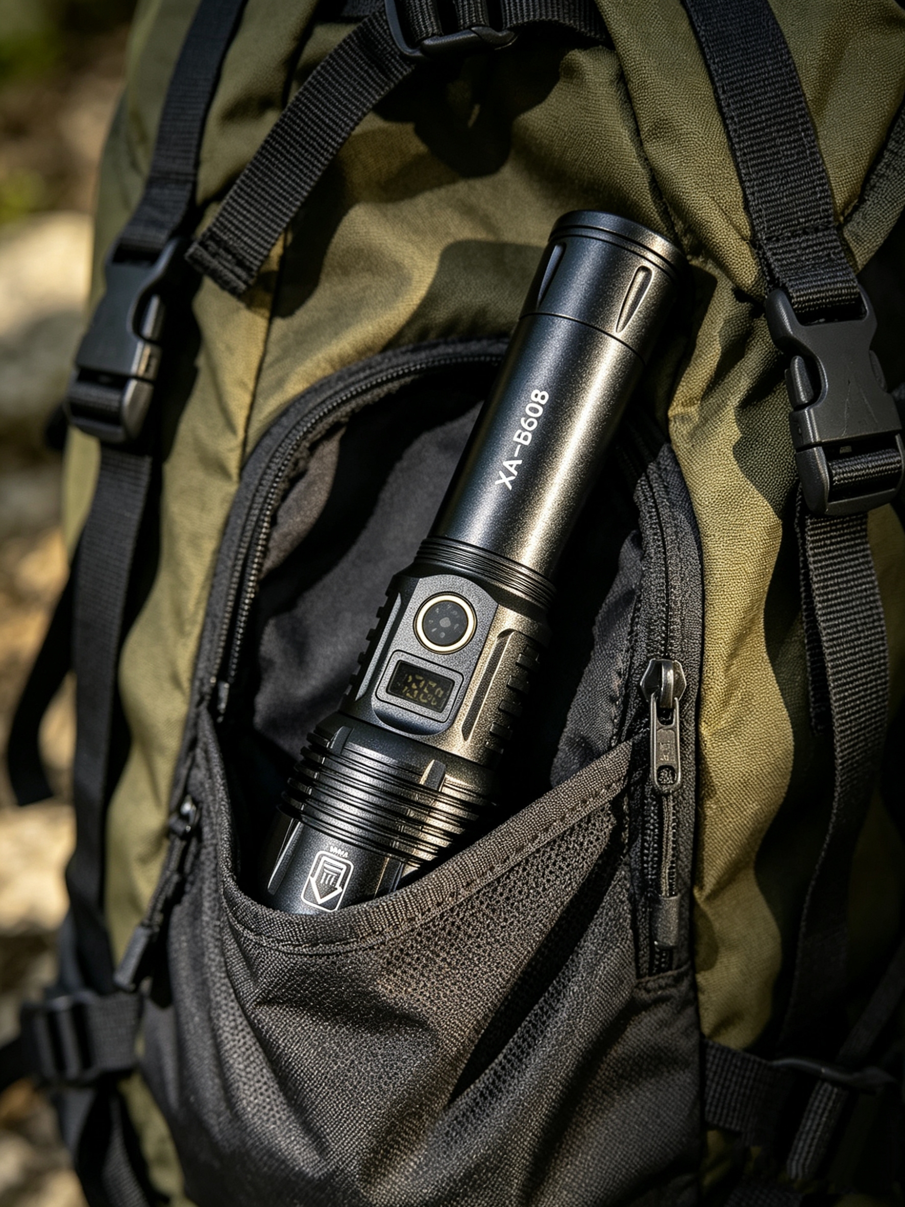 Xingao Light High-intensity long-range Flashlight Outdoor Camping long-lasting rechargeable waterproof portable flashlight Model XA-B608 Application Scenario