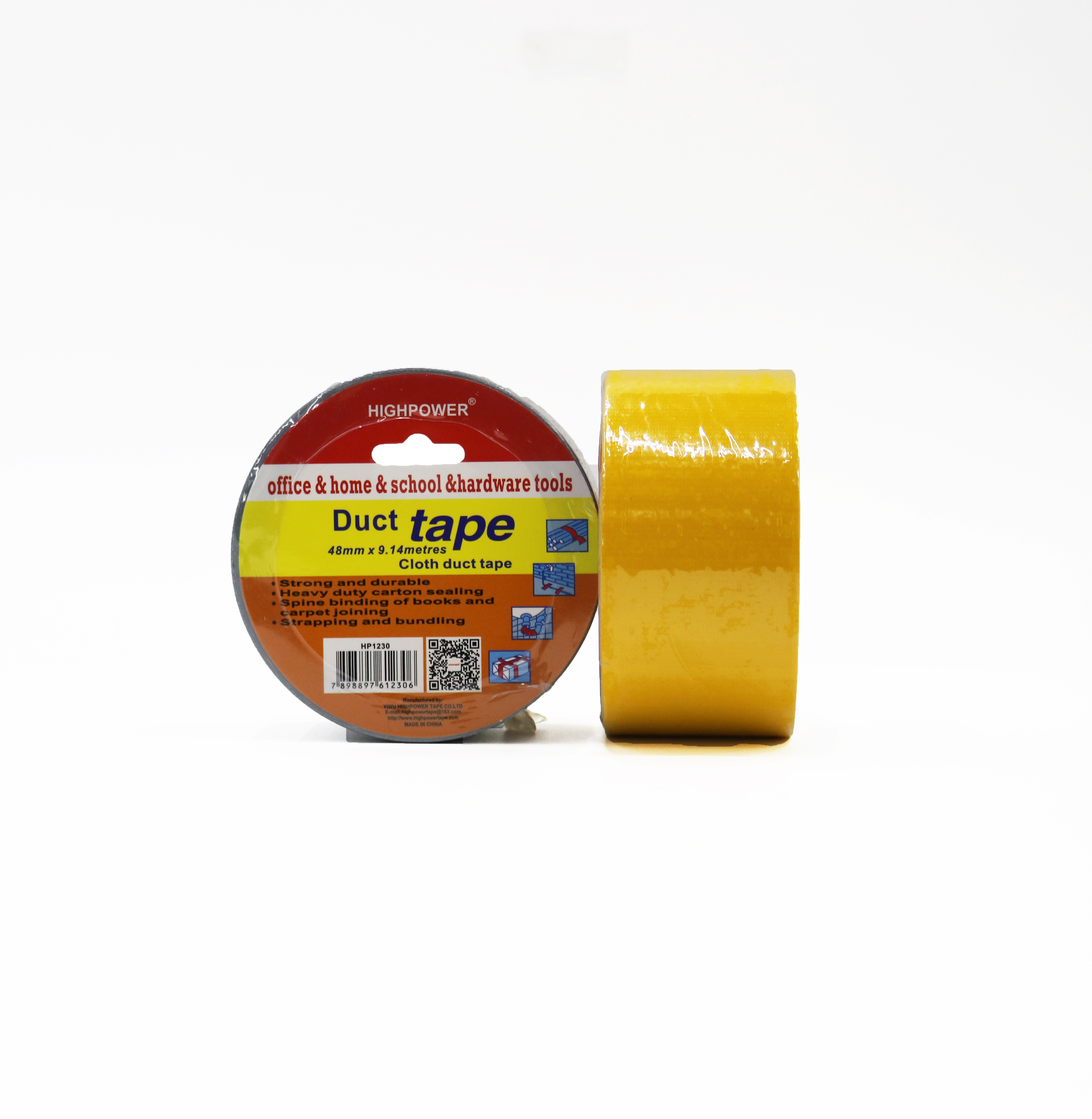 Waterproof tape, grey cloth-based tape, hand-tear details Picture