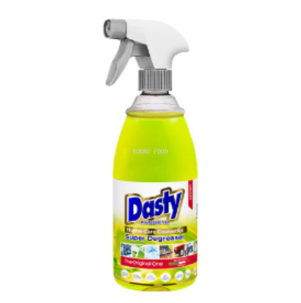Dasty柠檬味多功能泡沫清洁剂油膜清洗喷雾瓶汽车布车蜡
