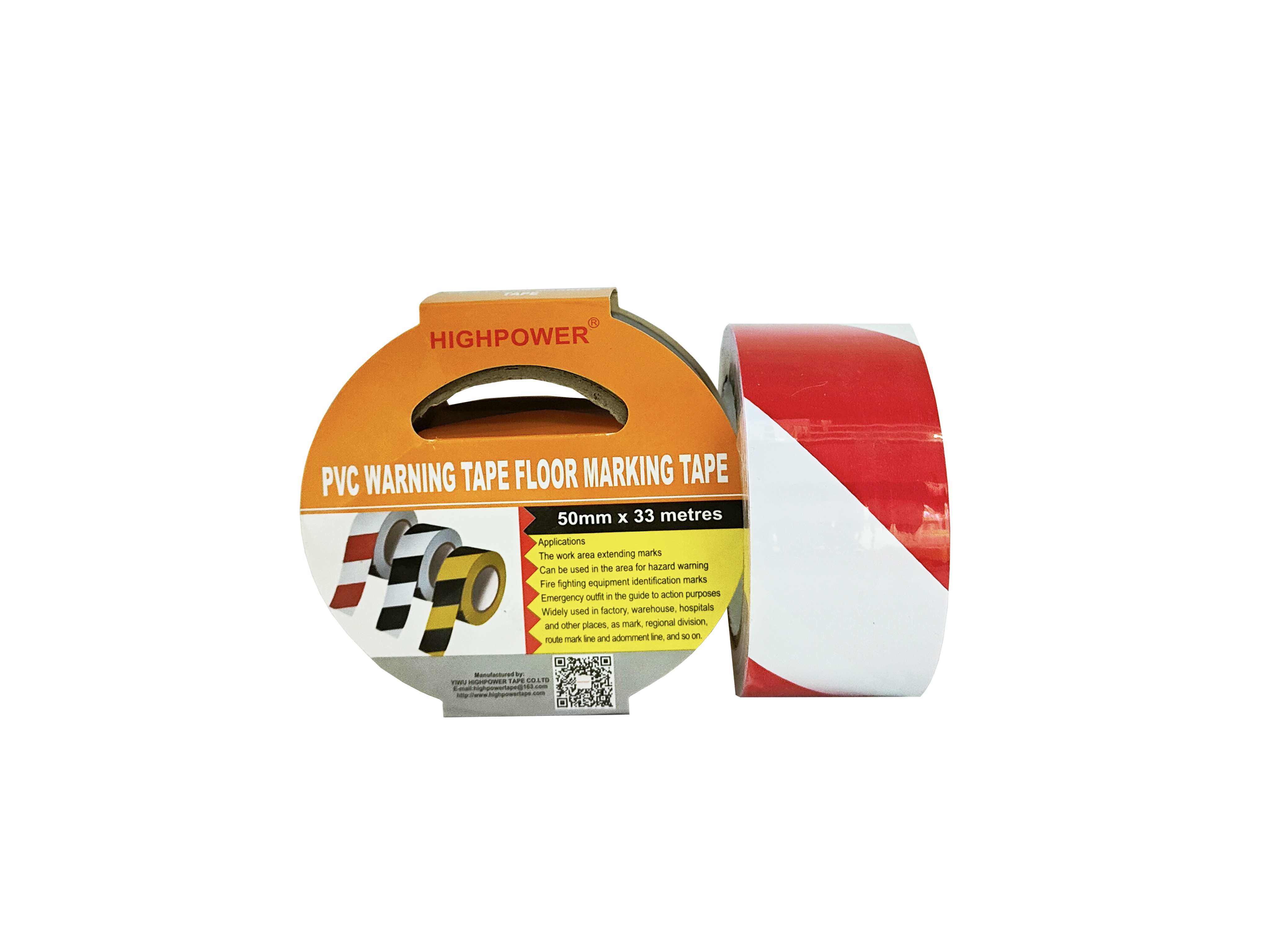 PVC warning tape floor marking is waterproof