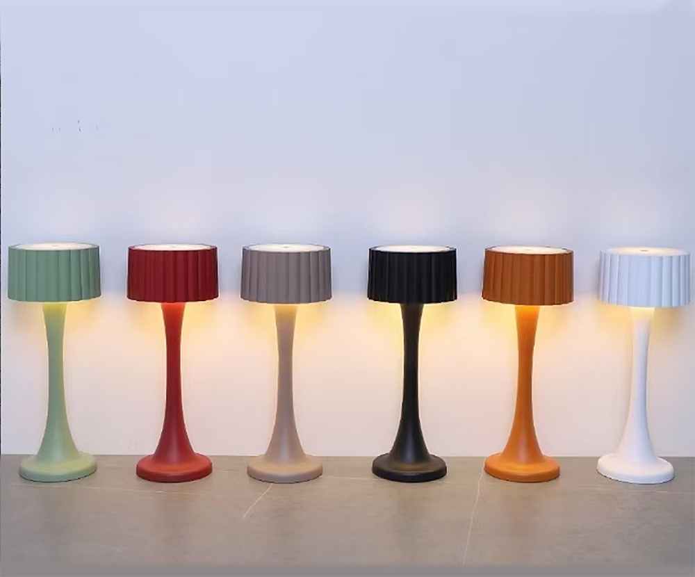 Colorful table lamps, micro landscape color lamp accessories, warm lighting decorative lamps, home and office wonders full figure