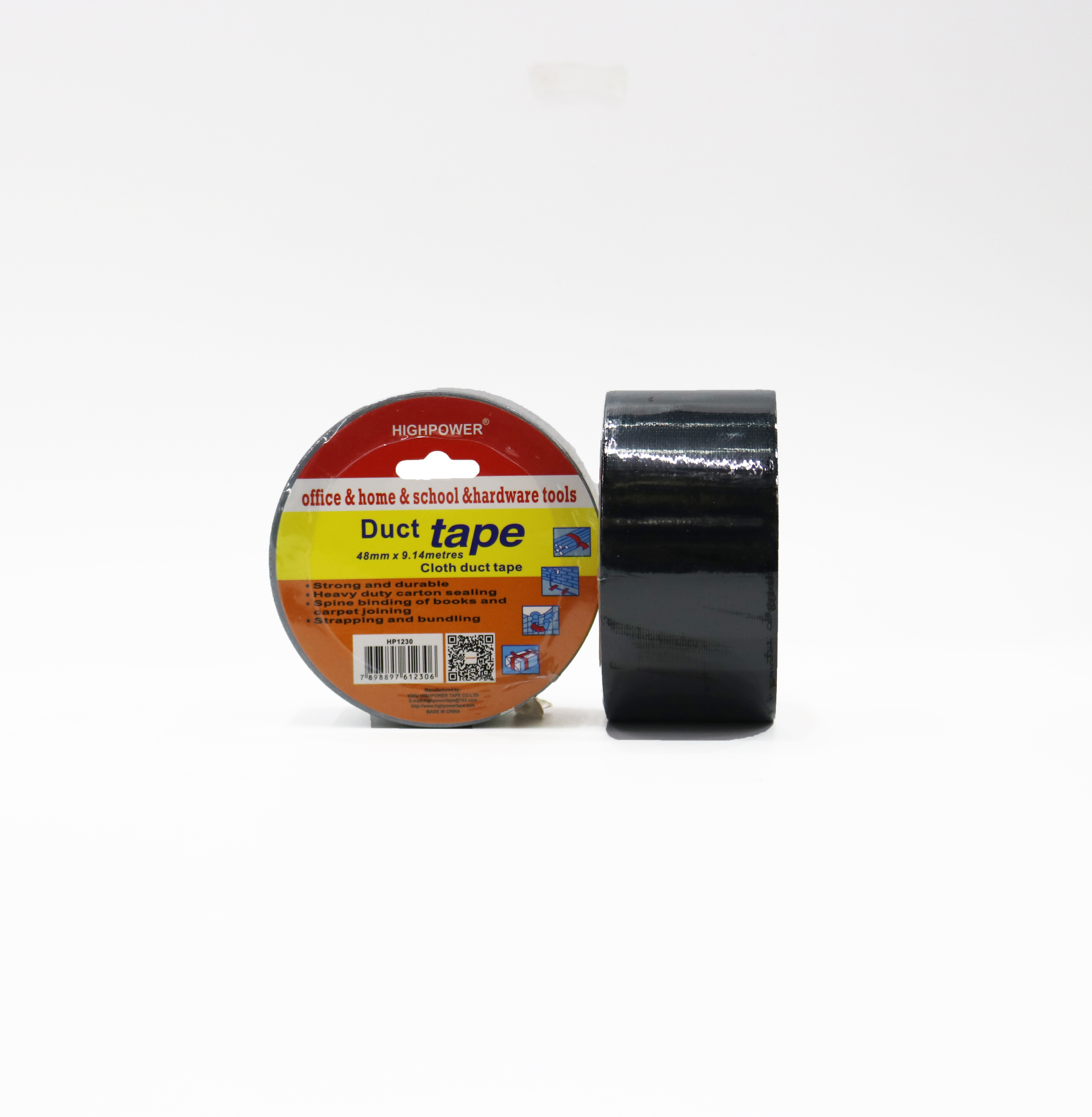 Waterproof tape, grey cloth-based tape, hand-tear Application Scenario