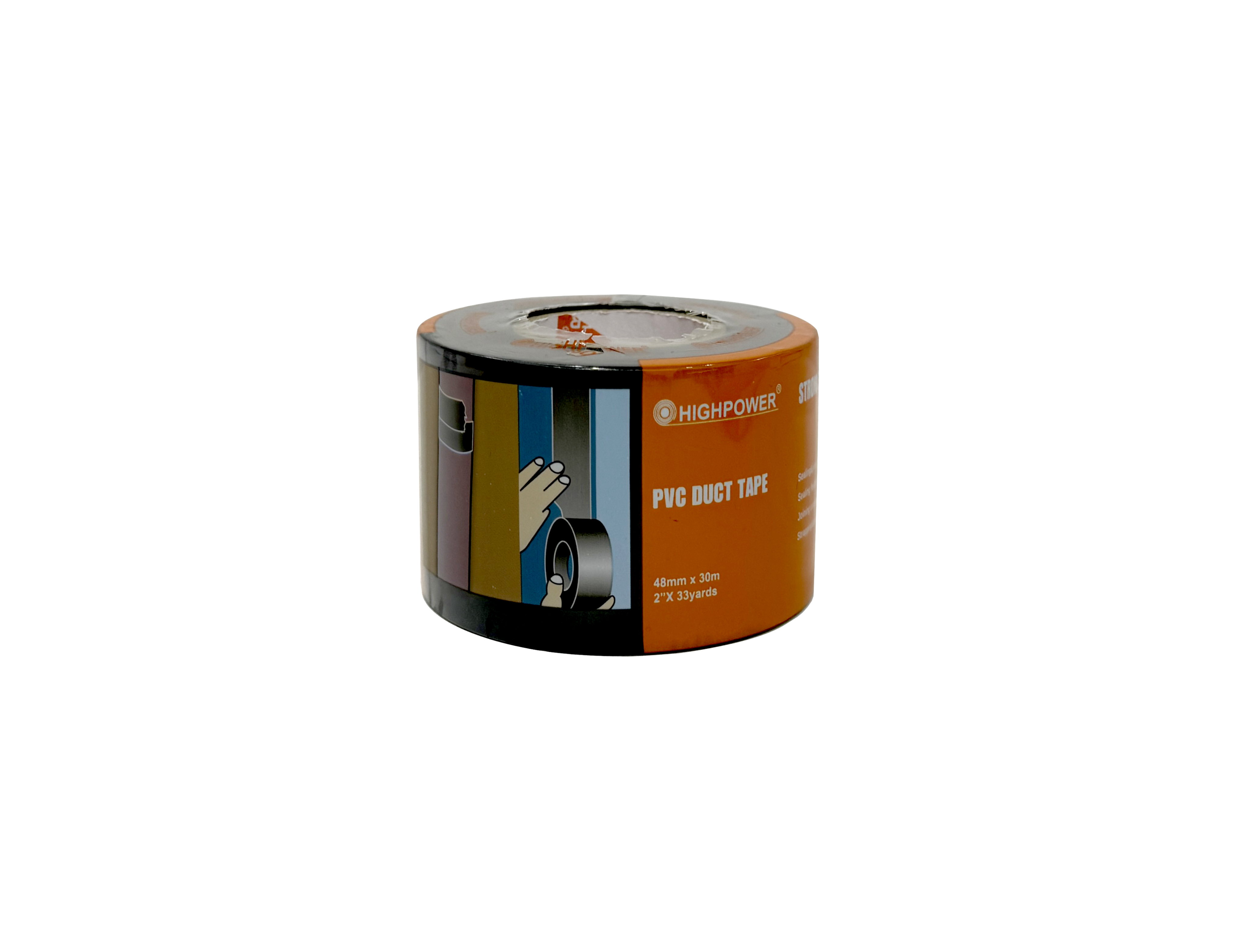 The main body of the tape roll is electrical insulating tape and electrical duct tape details Picture