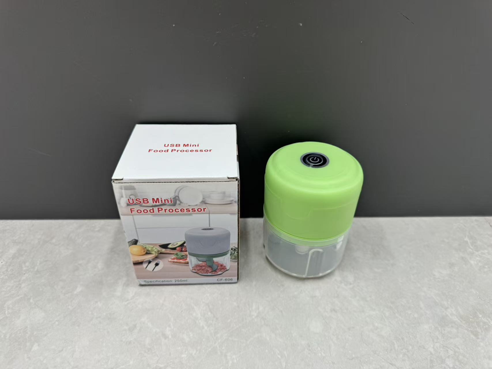 USB迷你食物处理器研磨器磨粉机粉碎机研磨漏勺