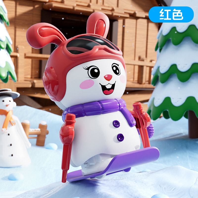 上链玩具滑雪兔子详情图3