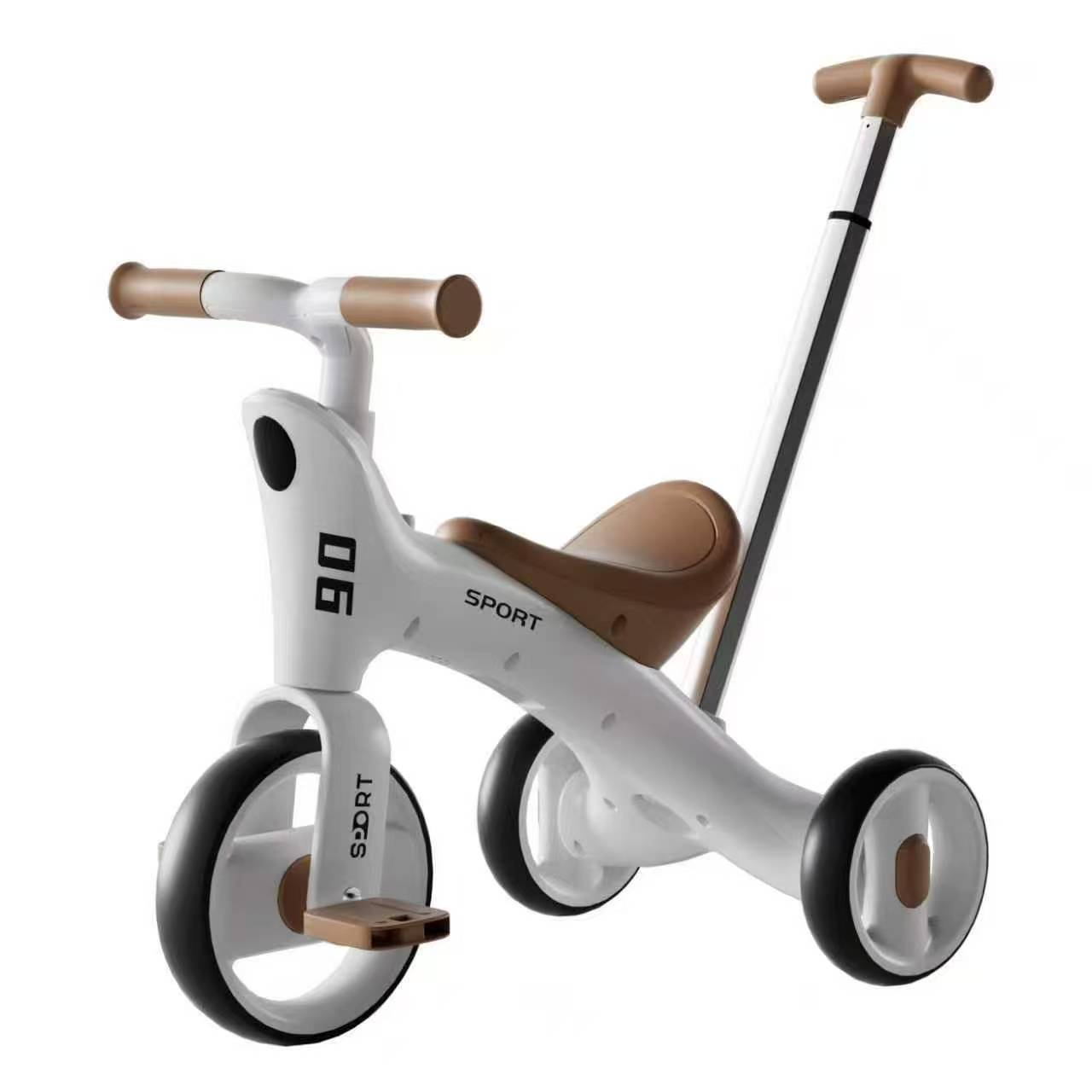 Pink children's three-wheeled balance scooter, electric folding children's balance scooter Application Scenario