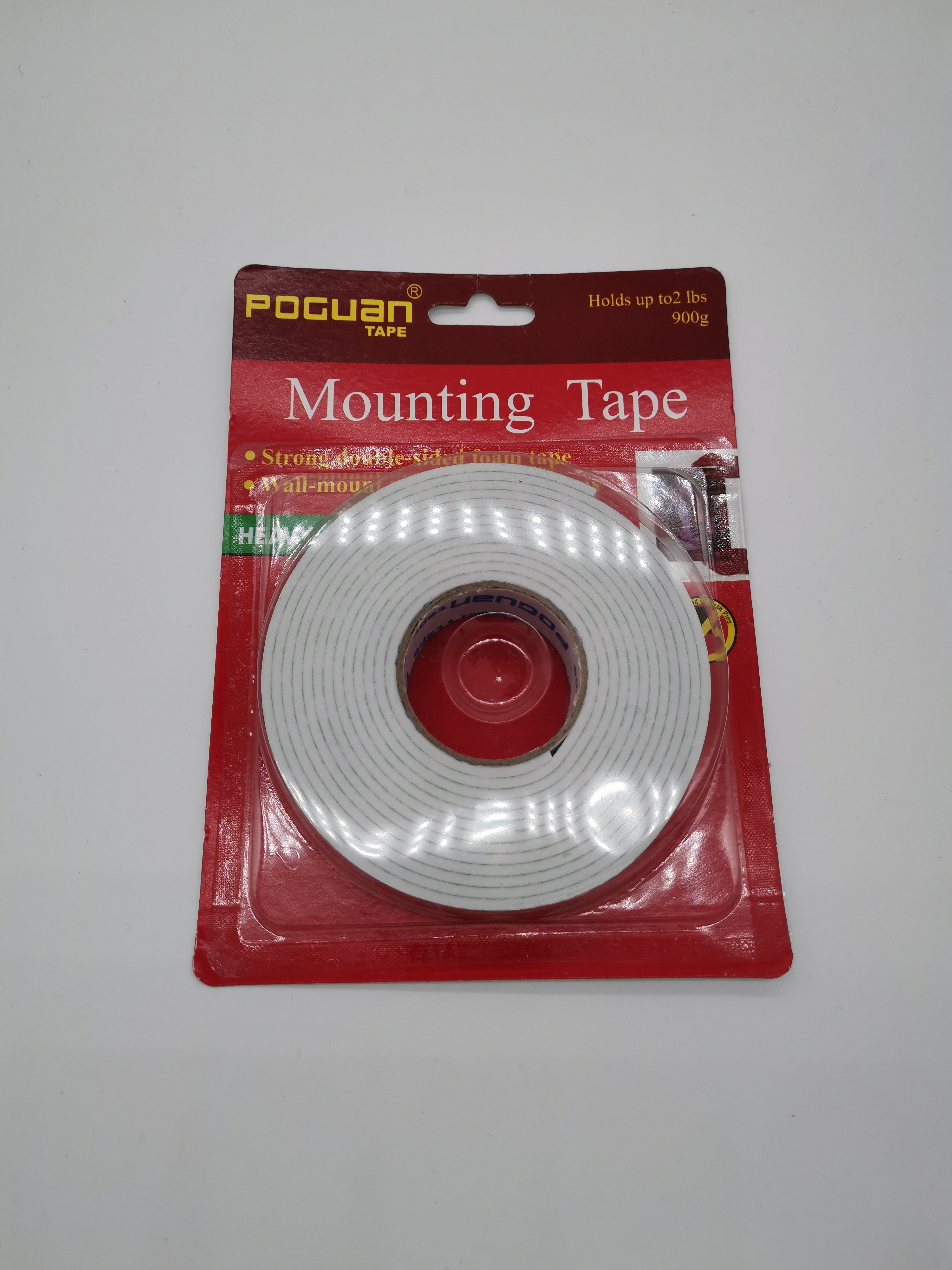 Double-sided foam Tape Mounting Tape 1.8CM*3M sponge tape 2MM thick high-viscosity white foam tape Double-sided tape white foam tape wholesale Application Scenario