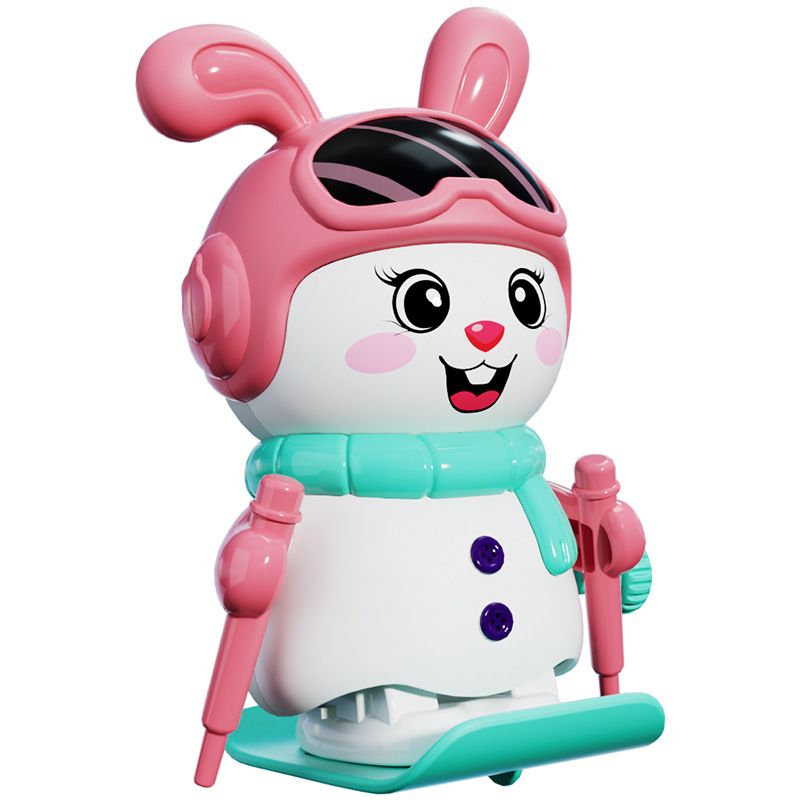 上链玩具滑雪兔子详情图2
