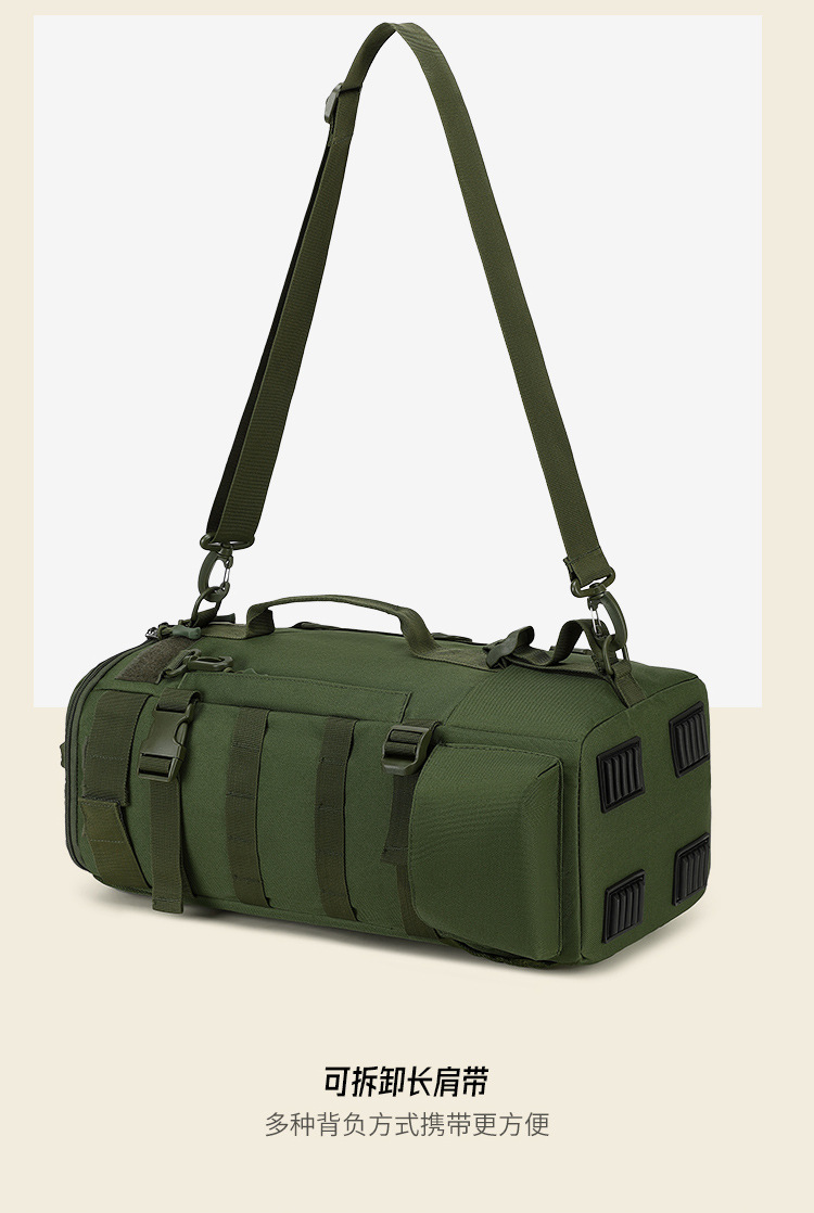 Lure bag: Outdoor large-capacity multi-functional hiking backpack, sports bag, travel bag, fishing bag, crossbody bag, commuter backpack, lure bag detail image 13