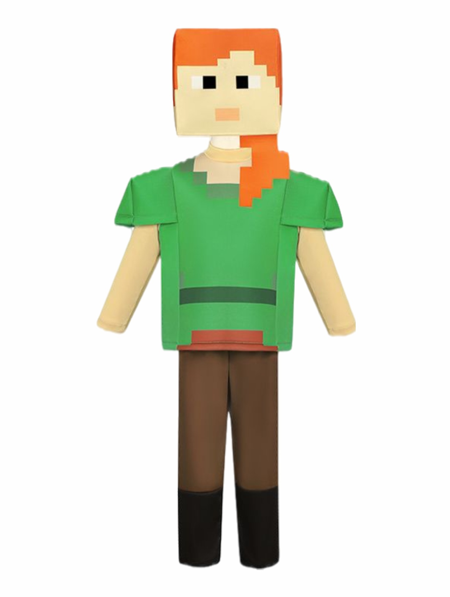 Halloween Minecraft minecra costume for children cosplay Steve Coolie, brick and stone armor clothes undefined