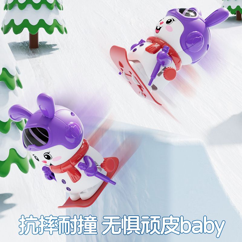 上链玩具滑雪兔子详情图7