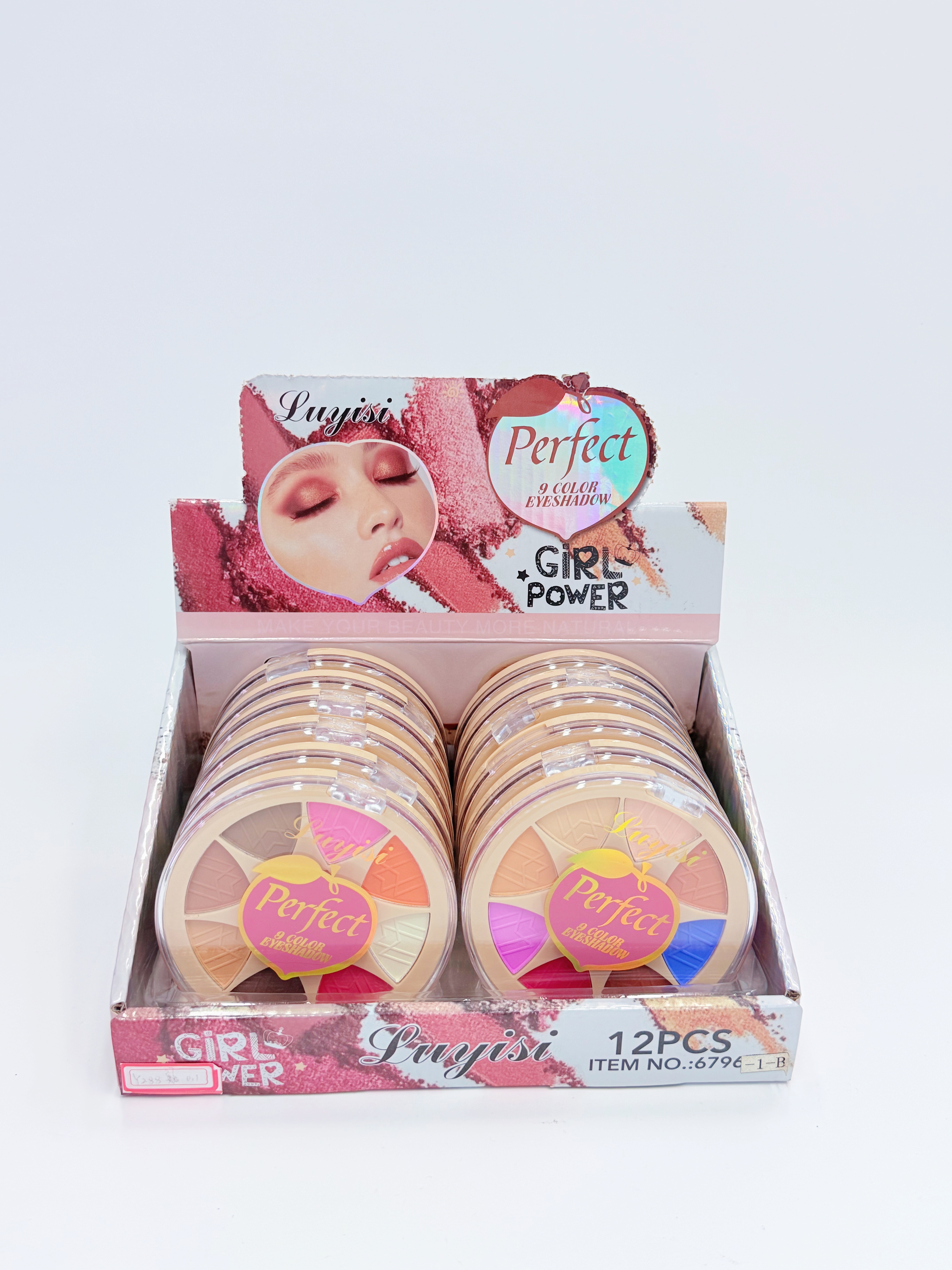 Makeup set, makeup plate, cosmetics, eyeshadow plate, makeup box, eye makeup, color series full figure
