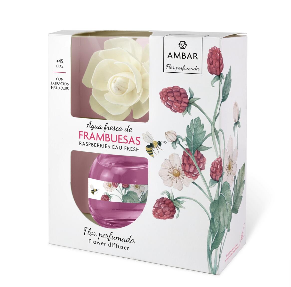 Free shipping! Spanish AMBAR Aromatherapy Light Fragrance 60ml Perfect Long-lasting Dried Flower Fragrance - Color-changing Small Vine Flower Application Scenario