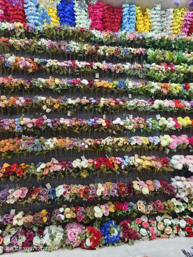 2026 New Style Artificial flower Four-headed Phalaenopsis potted flower art set, artificial flower living room home decoration item, artificial Phalaenopsis potted landscape detail image 20