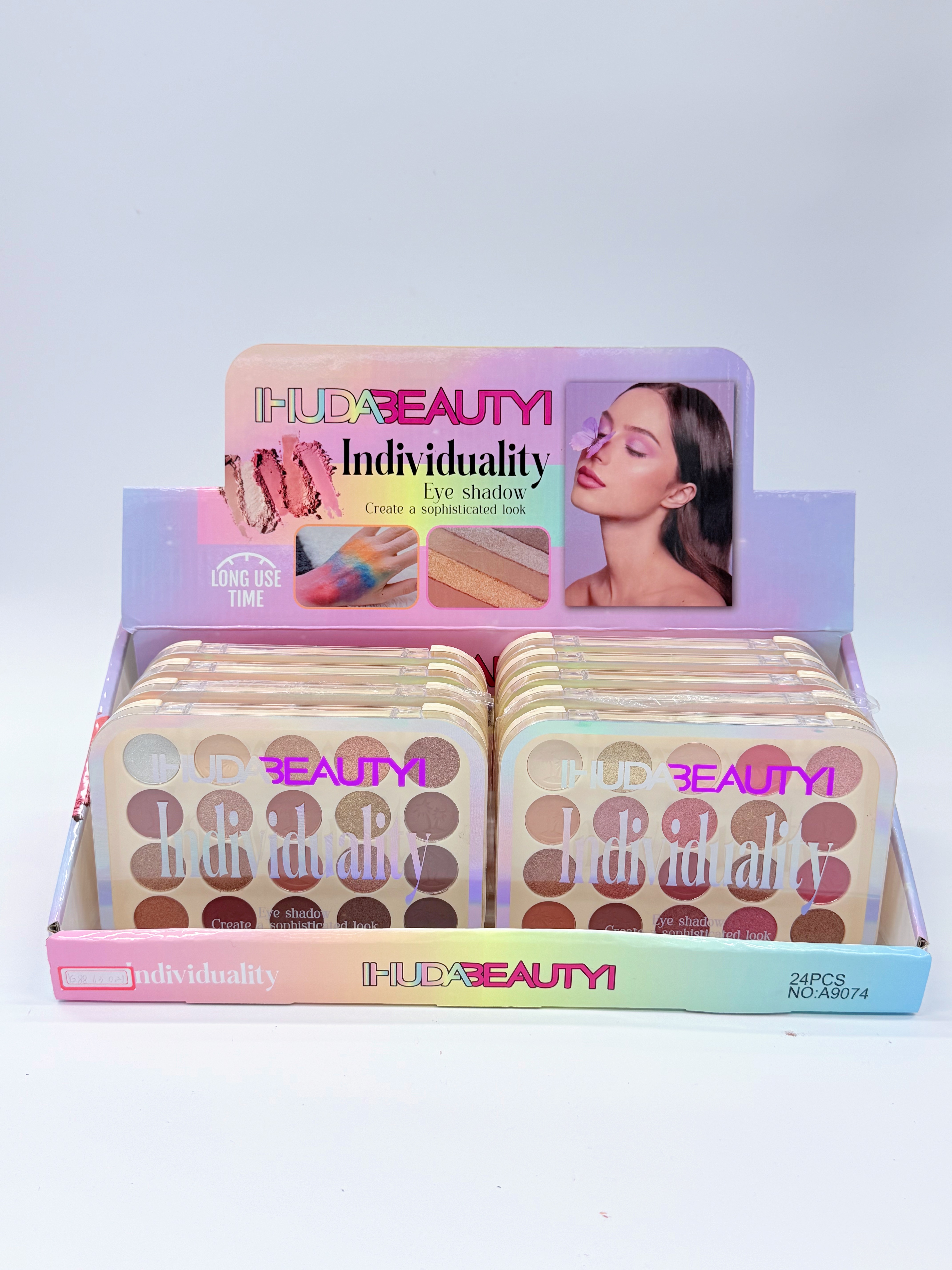 Cross-border eyeshadow IHUDABEAUTYI earth tone Eyeshadow 20-color eyeshadow powder box, fine powder quality, professional makeup export full figure