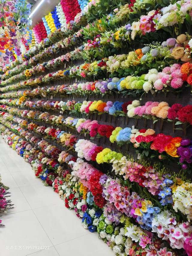 2026 New Style Artificial flower Four-headed Phalaenopsis potted flower art set, artificial flower living room home decoration item, artificial Phalaenopsis potted landscape detail image 9