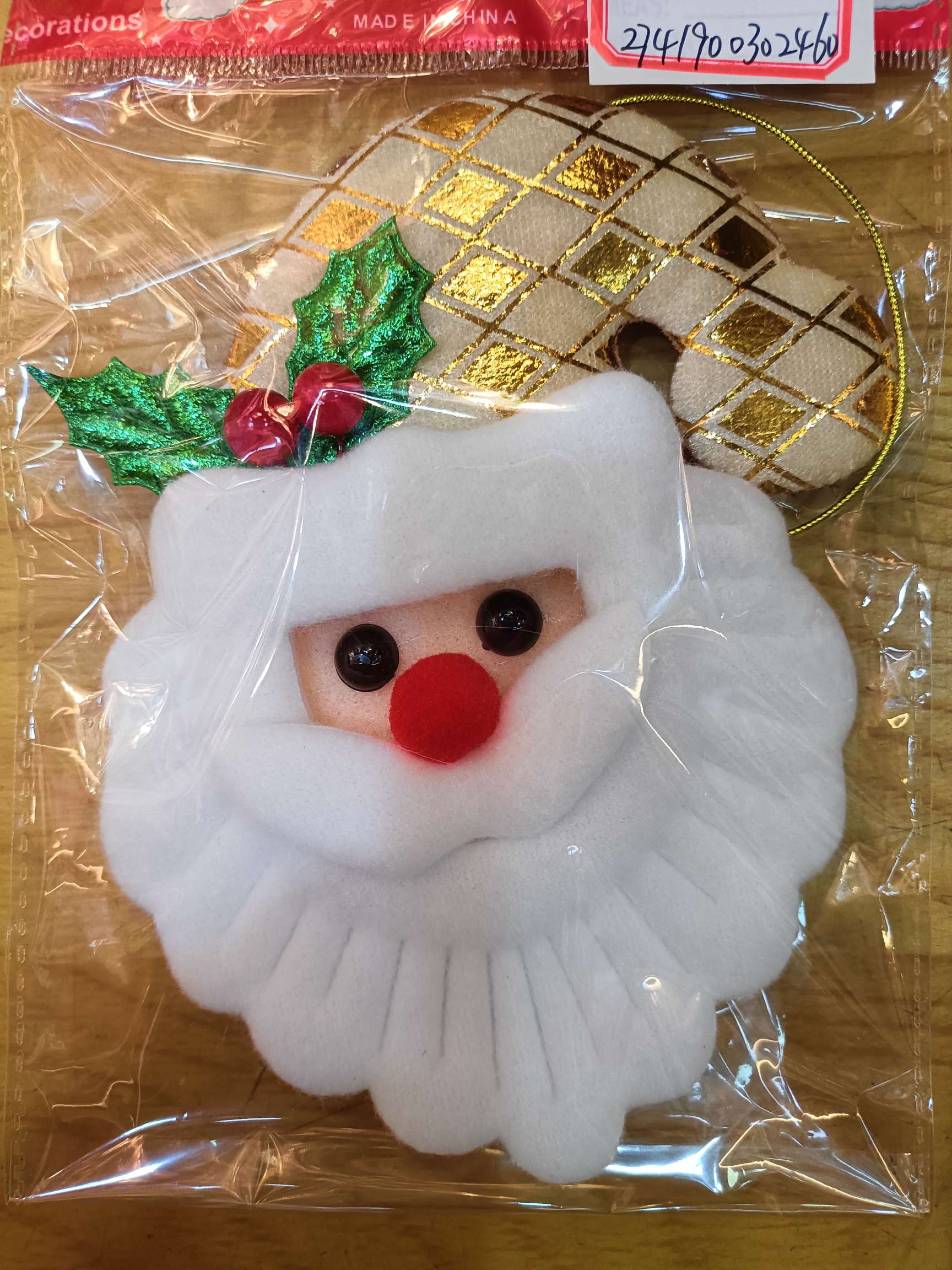 Santa Claus head, Christmas accessories, Christmas supplies details Picture