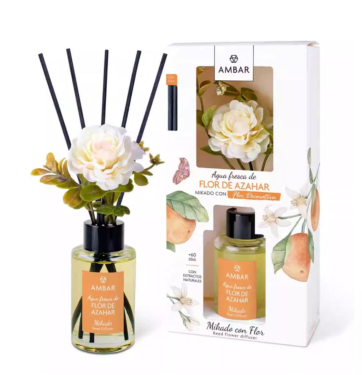 Free shipping! Spanish AMBAR Aromatherapy French Flower Hydrosol Series 75ml, a best-selling product in Southern Europe, lasts for 60 days Item Picture