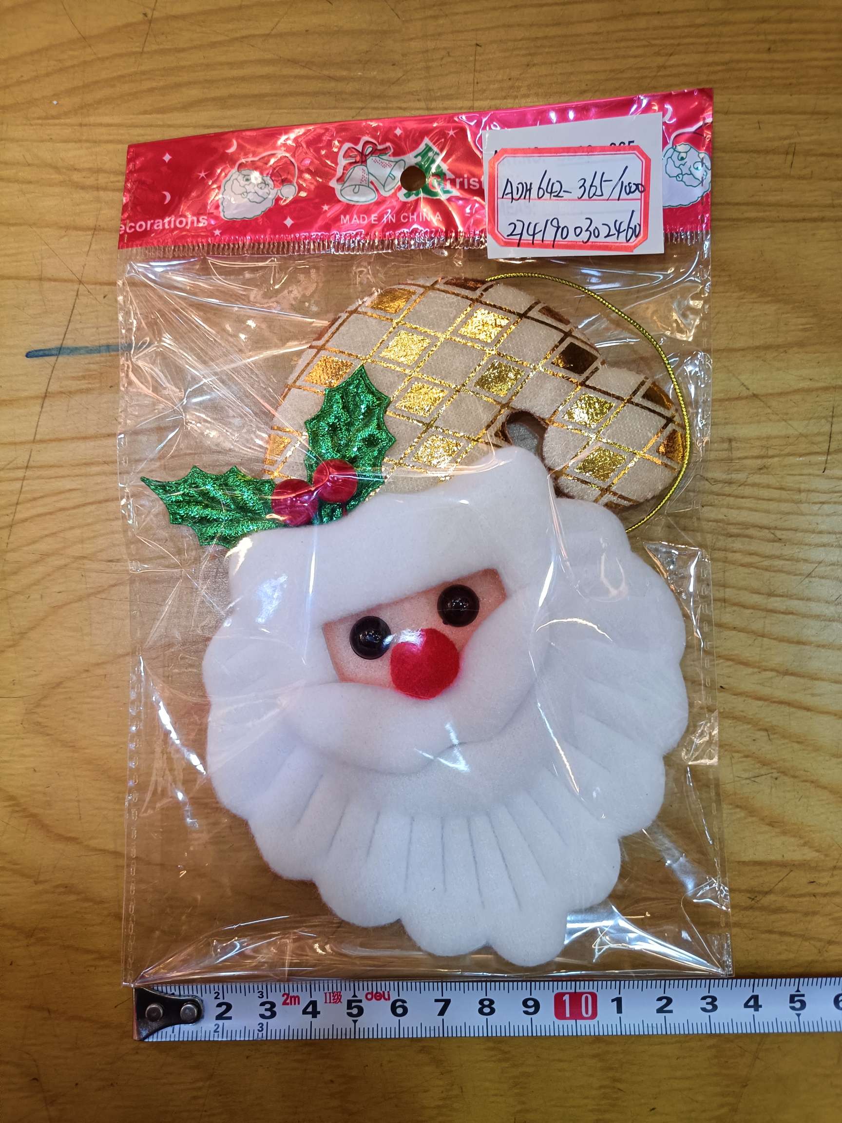 Santa Claus head, Christmas accessories, Christmas supplies Specification image
