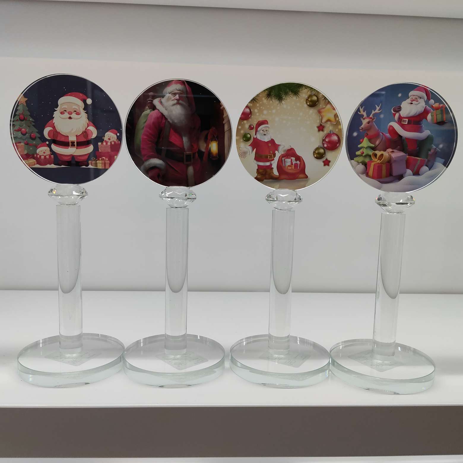 圣诞摆件圣诞装饰品水晶摆件圣诞节装饰品水晶工艺品