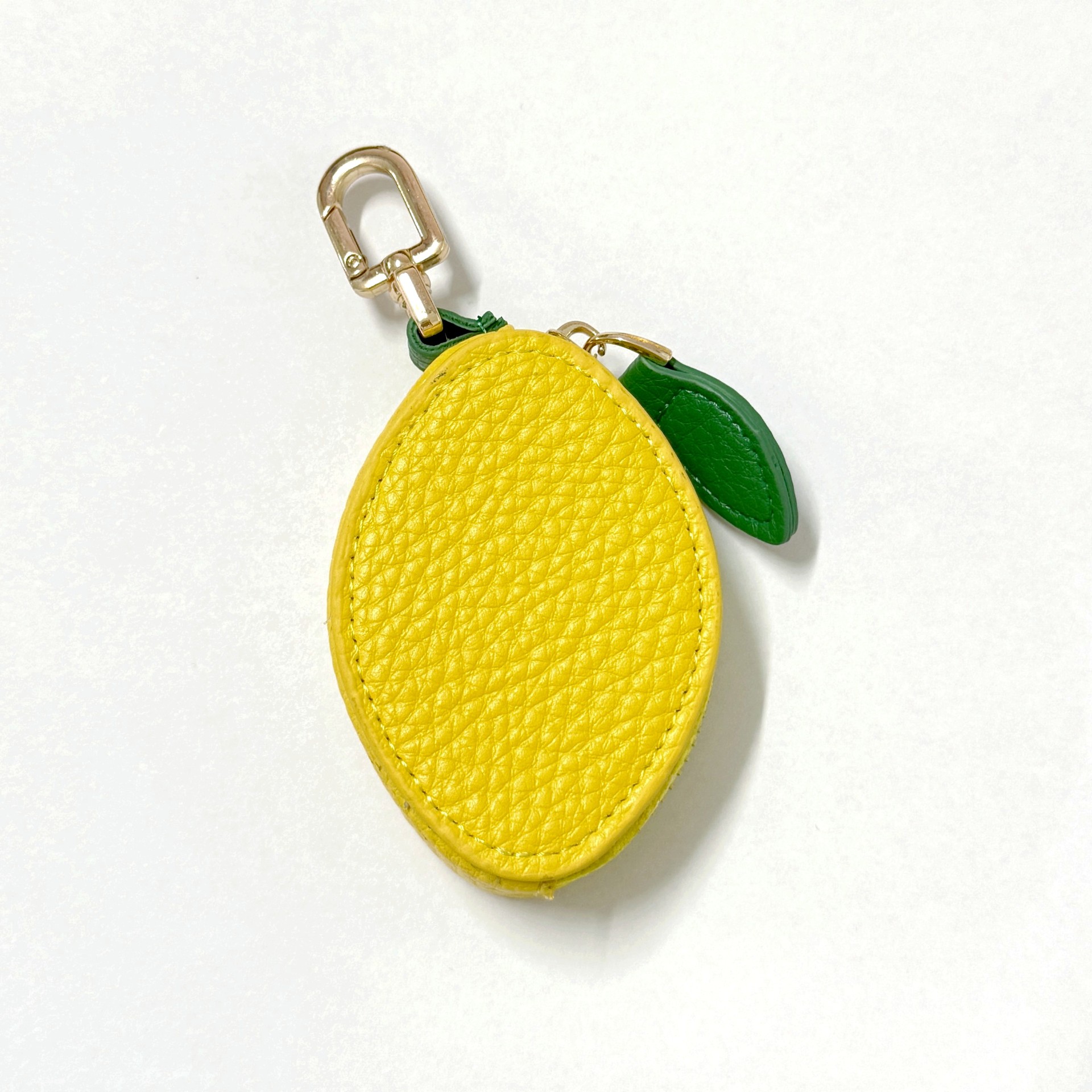 Cross-border PU leather coin purse, fruit strawberry lemon apple wallet, hanging multi-functional coin case, fun cartoon
