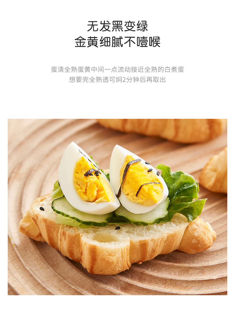 艾得锐威（AIDRVI）煮蛋器 蒸蛋器 煮鸡蛋神器 智能定时防干烧自动断电 迷你小煮蛋机 升级款ADR-1102B 珍珠详情7