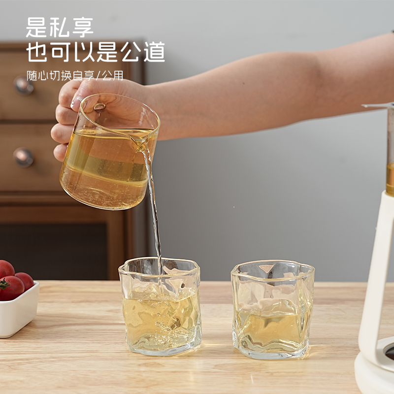 煮茶白底实物图
