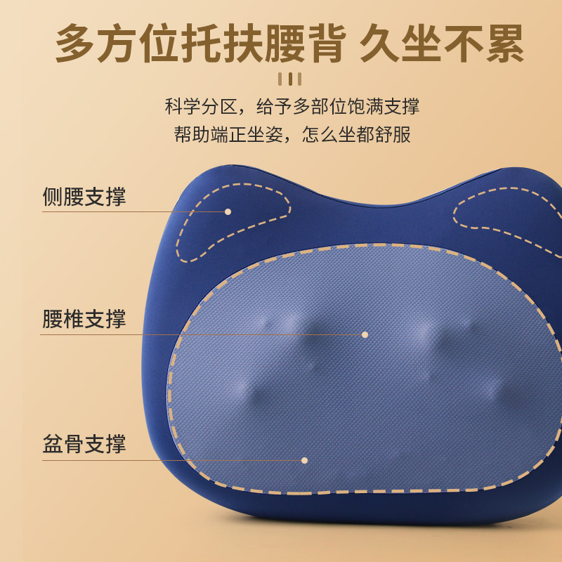Aideruiwei lumbar support massager, fully automatic kneading and massaging device, lumbar support Specification image